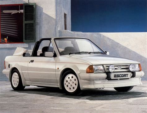 escirt potenza|1984 Ford escort cabrio